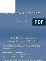Nominative & Objective Case-1