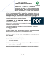 5.4-Procedimientos para El Muestreo