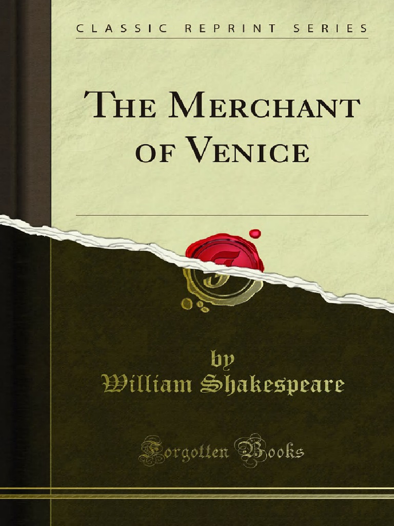 book report on merchant of venice