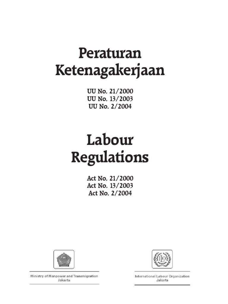 Peraturan Ketenagakerjaan