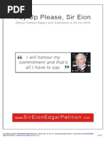 Download Pay Up Please Sir Eion - Official Petition Report by SirEionEdgarPetition SN249709057 doc pdf