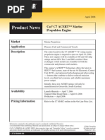 Product News: Cat C7 ACERT™ Marine Propulsion Engine