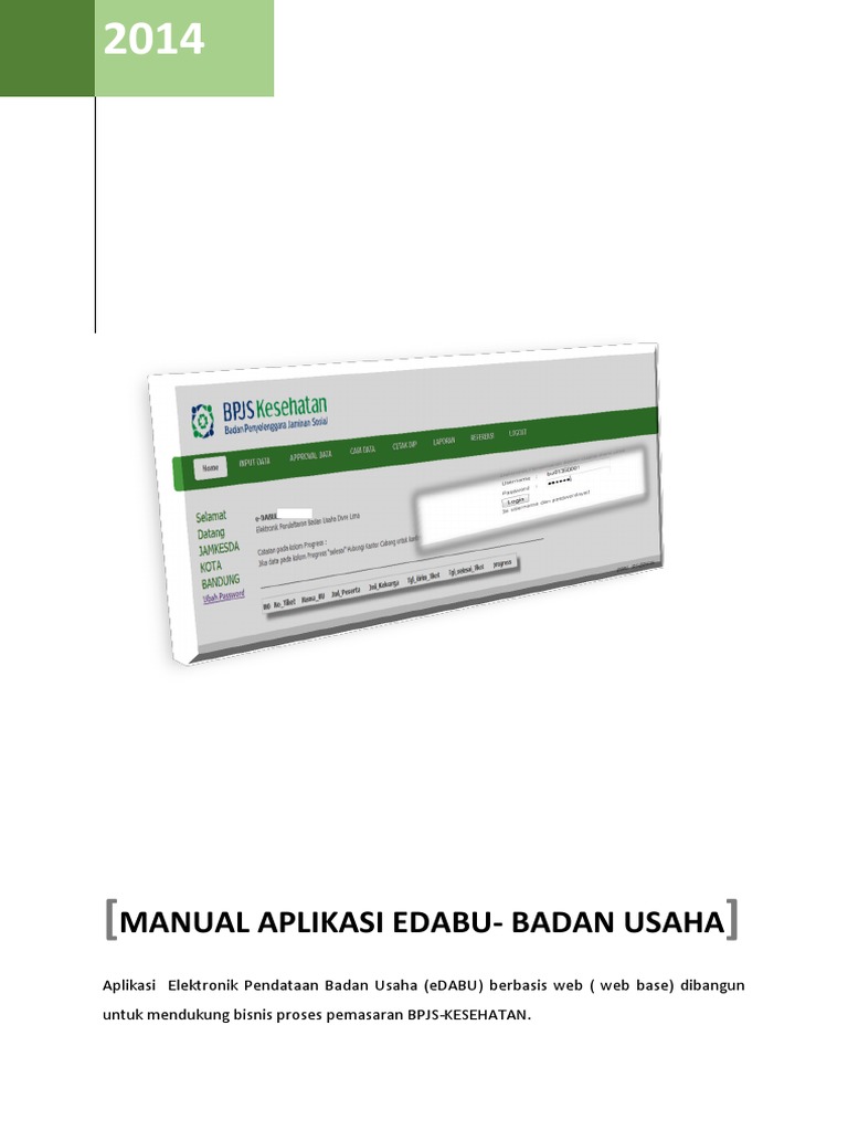 User Manual Aplikasi EDaBU User Manual Aplikasi EDaBU