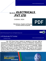 Evr Electricals PVT LTD - Industrial Electrical Division