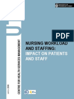 Nursing Workload Impact on Patients and Staff