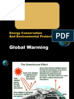 Global Warming: Energy Conservation and Environmental Protection