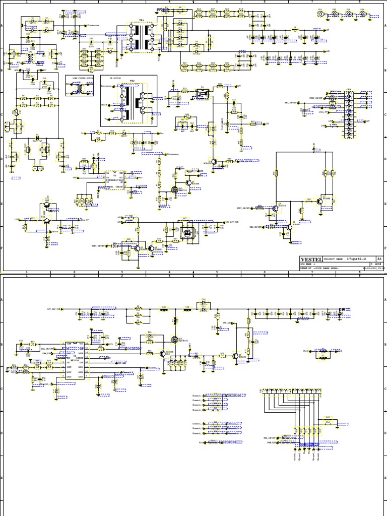 Vestel 17ips61-2 PSU Schematic | Road