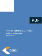 Kagor - Poticaji, Potpore, EU Fondovi - Vodic Za Poduzetnike