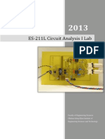 Circuit I Lab Manual - 2013 Backup