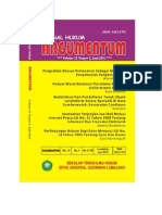 Jurnal Hukum Argumentum, Vol 12-2 JUNI 2013 COVER