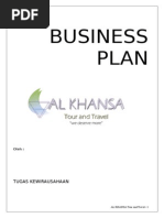 Download Proposal Business Plan Al KHANSA TOUR  TRAVEL by harysut SN249739695 doc pdf