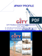 City Piling COMPANY PROFILE