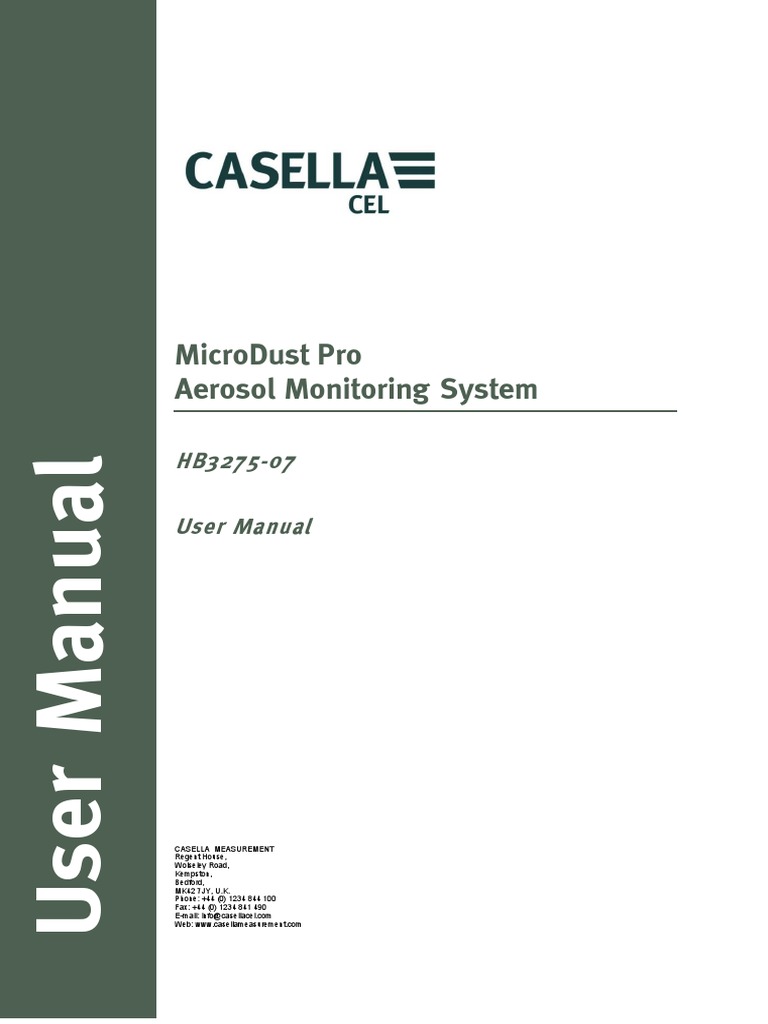 MicroDust Pro User Manual | PDF | Battery Charger | Battery (Electricity)