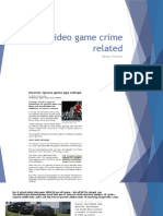 video game crime related