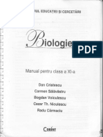 Manual Biologie XI Corint