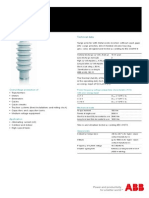 ABB Surge Arrester POLIM-S - Data Sheet 1HC0075857 E01 AB