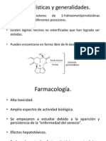 Alcaloides pirrolizidínicos en plantas medicinales: Cinoglosa, Consuelda y Maria-mole