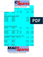 MacSpares - Alliance Air Lastest Prices