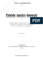 Palatele Noastre Domnesti - Virgiliu N. Draghiceanu