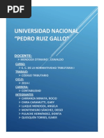 Código Tributario Art. 25 - 49 comentados