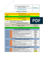 Programme STEMA 2014