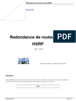 Redondance de Routeur Avec HSRP - A226 PDF