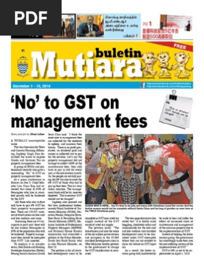 Buletin Mutiara Dec 1 English Chinese Tamil Pdf Hospital Wellness