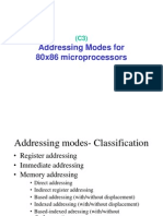 80x86 Addressing Modes