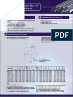 Perfil Estructural C Galvanizado