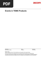 Events in TEMS Products