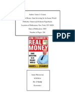 Jim Cramer Real Money Book Review