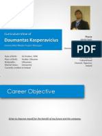 Daumantas Kasperavicius CV 10 12 2014 PDF