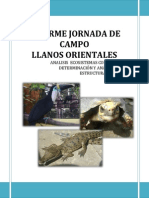 Informe Salida de Campo Los Llanos