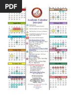 2014-2015 Academic Calendar 07-16-14 1
