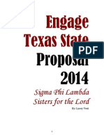 Engage Texas State: Proposal 2014