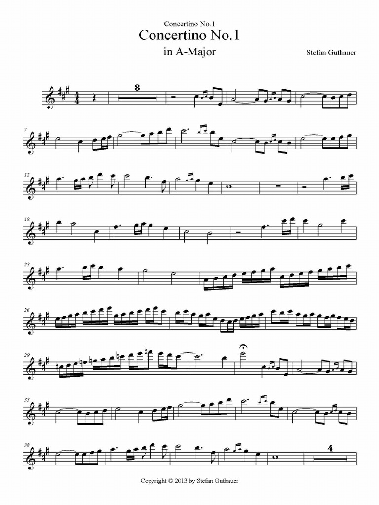 Concertino Alto Saxophone