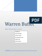 Warren Buffet Paper