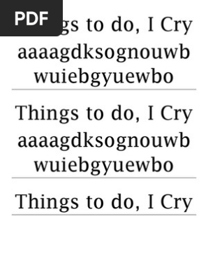 Things to Do
