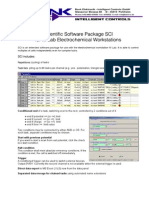 Scientific Software Package SCI for M Lab Electrochemical Workstations