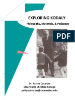 Exploring Kodaly