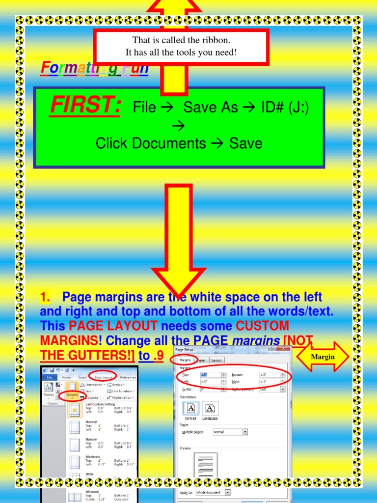Formatting A Word Document | PDF | Text | Typography