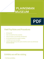 The Plainsman Museum Powerpoint