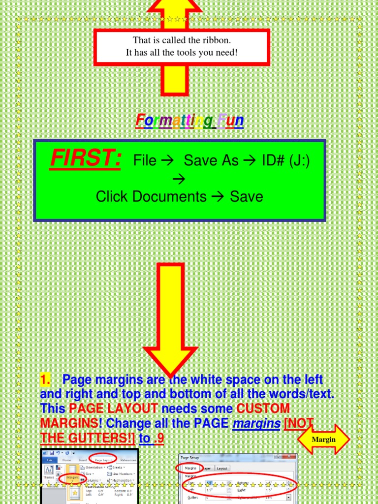 Formatting a word document pdf typography text