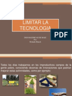 Limitar La Tecnologia