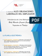 Principales Obligaciones Laborales Del Empleador - RMCG