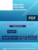 Diseño curricular clave calidad