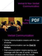 Oral & Non Verbal Communication