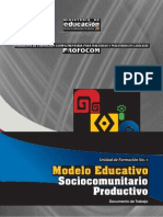 1 Modelo Educativo Sociocomunitario Productivo