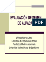 Evaluación de Semen