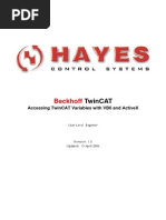 InfoPLC Net Accessing TwinCAT Variables With VB6 ActiveX